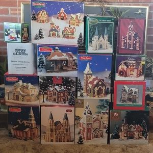 Christmas Village houses